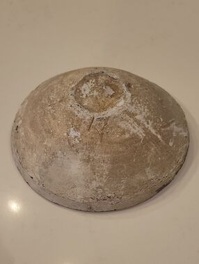 Vintage Distressed Concrete Bowl